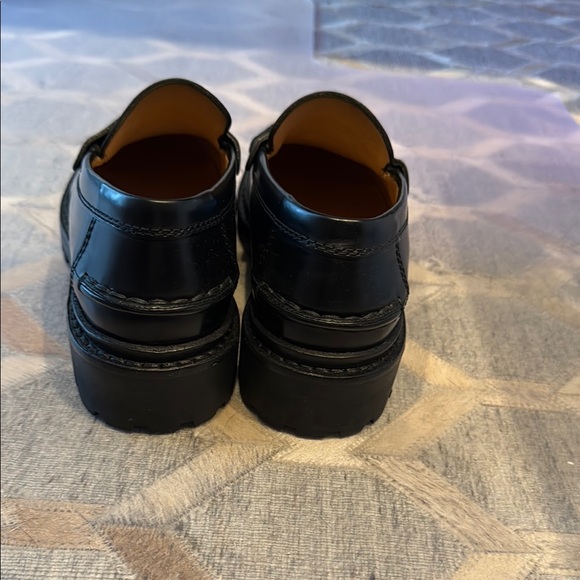 Isabel Marant Black Leather Loafers - Picture 4 of 6